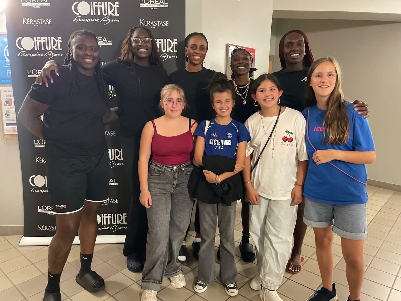 Une belle soirée pour nos U13F ! 💗🏀