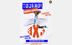 TOURNOI 3X3 LE 6 JANVIER 2024