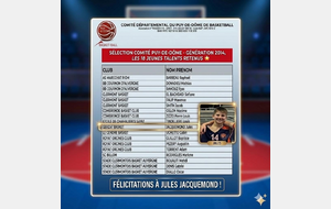 Bravo Jules ! 💪✨