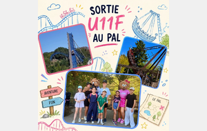 Les U11F disent au revoir à la saison… entre otaries et montagnes russes !
