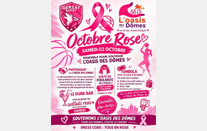 🎀 OCTOBRE ROSE -TOUS EN ROSE ! 🩷🏀