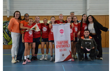 🏆 Elles l’ont fait ! Nos U15F sont Championnes Départementales D3 ! 🏆