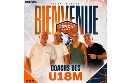 Bienvenue à nos nouveaux coachs U18M ! 🐺🧡💙