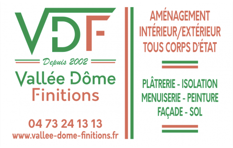 VALLEE DOME FINITIONS