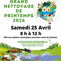 Nettoyage de printemps