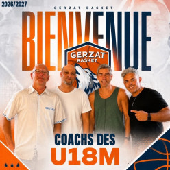Bienvenue à nos nouveaux coachs U18M ! 🐺🧡💙