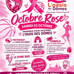 🎀 OCTOBRE ROSE -TOUS EN ROSE ! 🩷🏀
